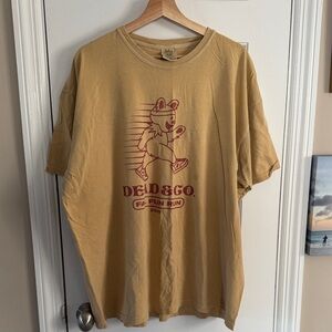 Dead & Co FALL FUN RUN 2019 Running Dancing Bear Comfort Colors Yellow Graphic T